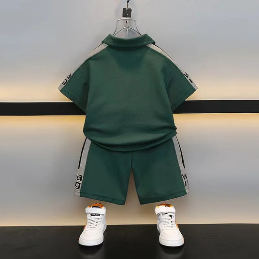Clever Cutie Black & Green Outfit Set
