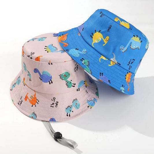 Dinosaur Bucket Hat - Baby Sun Protection | Breathable & Stylish - TinyTreasures