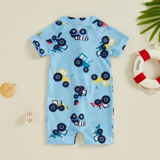 Tractor Splash Swimsuit